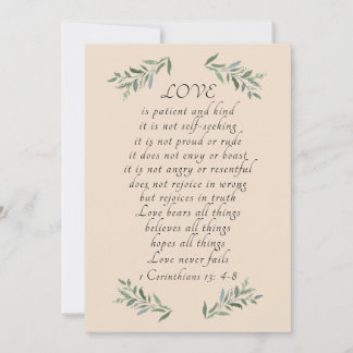 De Festividades O amor é um cartão paciente.