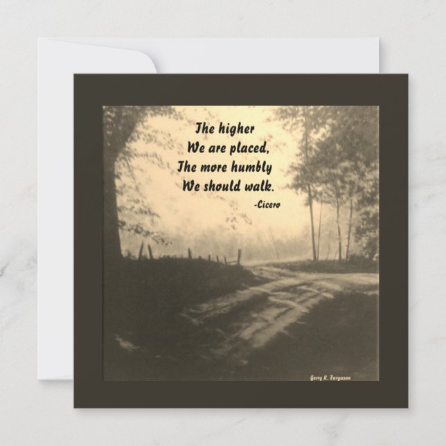 DE FESTIVIDADES O MAIS ALTO QUE NÓS SOMOS COLOCADO CARTÃO PLANA CI (Frente)