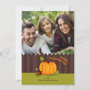 De Festividades Olhando o Cartão com fotos da cerca