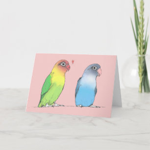 De Festividades Os Lovebirds anulam o cartão