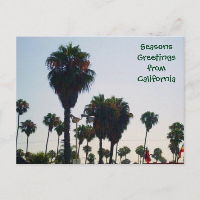 De Festividades SAÍDAS DO CARTÃO postal DA CALIFÓRNIA (Frente)