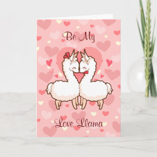 De Festividades Seja meu cartão do lama do amor
