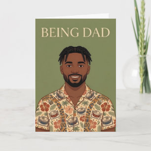 De Festividades Sendo Papai Cartão do Dia dos Pais