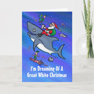 De Festividades Sonho do grande cartão do White Christmas