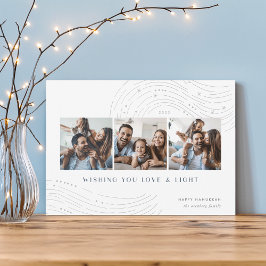 De Festividades Starred Tidings | 3 Cartão Hanukkah para Colagem d