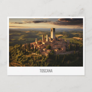 De Festividades Toscana, Itália cartão postal