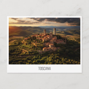De Festividades Toscana, Itália cartão postal