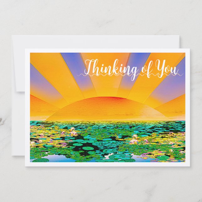 De Festividades TRANQUILIDADE TREMENDA Cartão simples 5x7 (Frente)