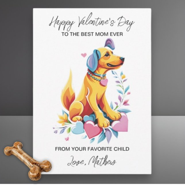 De Festividades  Um lindo em um cartão do Dia dos Namorados, (Criador carregado)