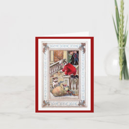 De Festividades Vintage Feliz Natal - Bem-Vindo Ao Nosso Cartão Do