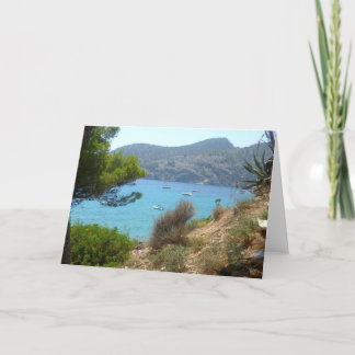 De Festividades Vista marítima - cartão