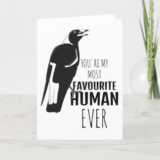 De Festividades Você é o meu cartão humano mais favorito