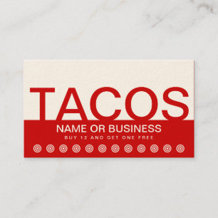 De Fidelidade cartão corajoso da lealdade do cliente do TACOS