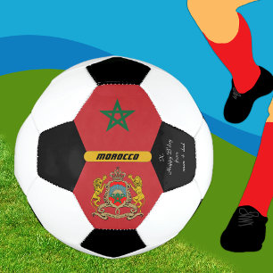 De Futebol Marrocos Personalizado, Bandeira, Bola Fotográfica