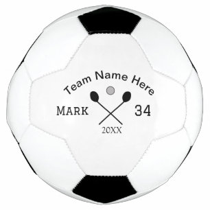 De Futebol Nome da equipe aqui adicione nome número bola golf