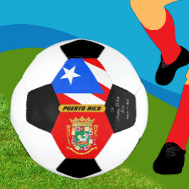 De Futebol Porto Rico Personalizado, Bandeira, Bola Fotográfi
