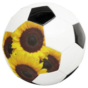 De Futebol Soccer Bola Girassol Floral