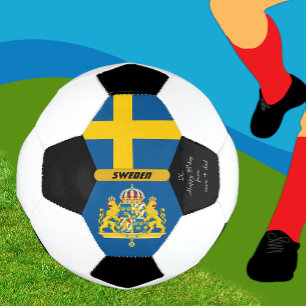 De Futebol Suecia Personalizada, Sinalizador, Bola Fotográfic