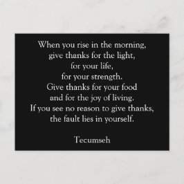 Dê Graças - Cartão Postal