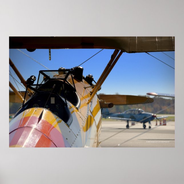 de Havilland Tiger Moth Poster (Frente)