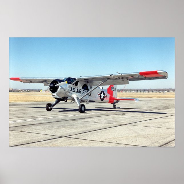 De Havilland U-6A Beaver Poster (Frente)