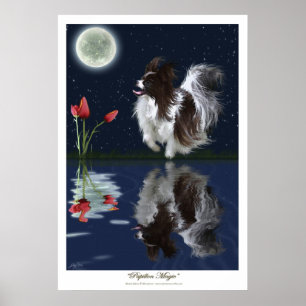 De "impressão ou poster MÁGICO da arte PAPILLON"
