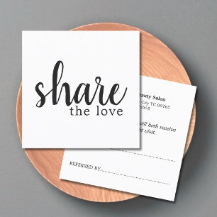 De Indicação Cartão preto e branco elegante simples da