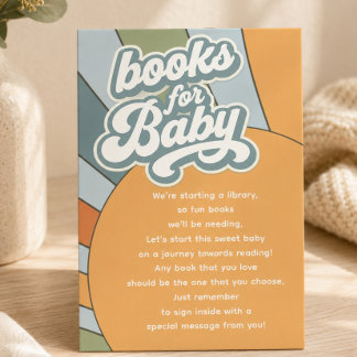 De Informações Aqui Vem o Filho Livros para Bebê Cartão