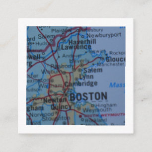 De Informações Boston nós movemos o cartão novo do endereço
