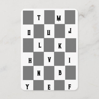 De Informações cartão