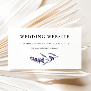 De Informações Cartão floral elegante do Web site do casamento d