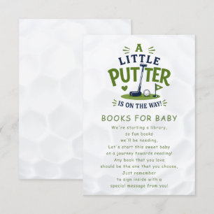 De Informações Cartão Pequenos Putters Livros para Bebê
