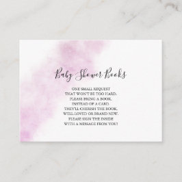 De Informações Livros Blush Watercolor para Cartão Bebê