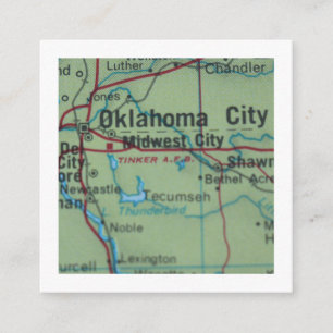 De Informações oklahoma nós movemos o cartão novo do endereço