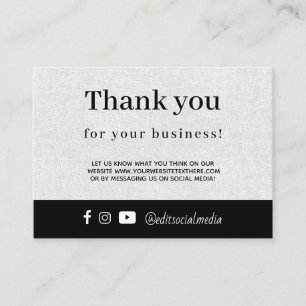 De Informações Pequena Empresa Obrigado Por Comprar Cartão