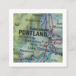 De Informações Portland nós movemos o cartão novo do endereço