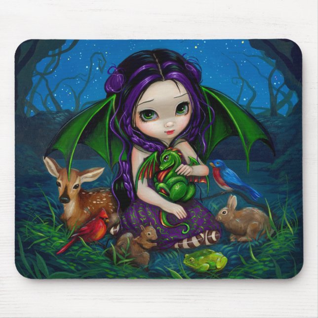 De "jardim III" Mousepad Dragonling (Frente)