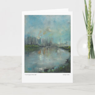 De Kangaroo Point Cliff Dobrados Cartão de Saudaçã