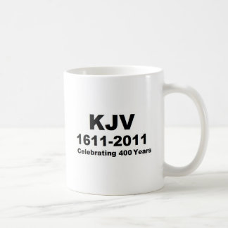 De KJV caneca 1611-2011 de café