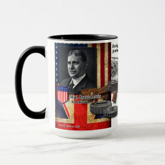De Lewis da arma caneca 1914 de café