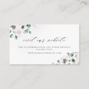 De Lugar Eucalyptus anemone floral website Inserir cartão