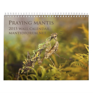 de Mantidforum.net calendário 2015 de parede