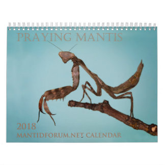 de Mantidforum.net calendário 2018 de parede