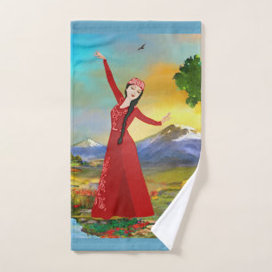 De Mão A Toalha Dancer