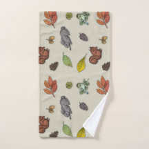 Ave-de-aranha-vermelha-moderna | Toalha