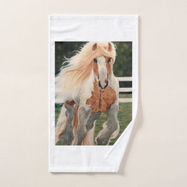 De Mão Toalha Designer "Cavalo Selvagem"
