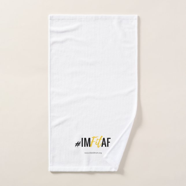 De Mão Toalha do Gym - #IMFitAF (Toalha de mão)