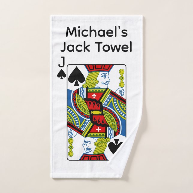 De Mão Toalha Pessoa Funny Jack (Toalha de mão)