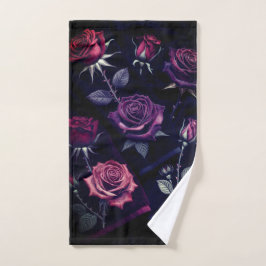 De Mão Toalha Rosas