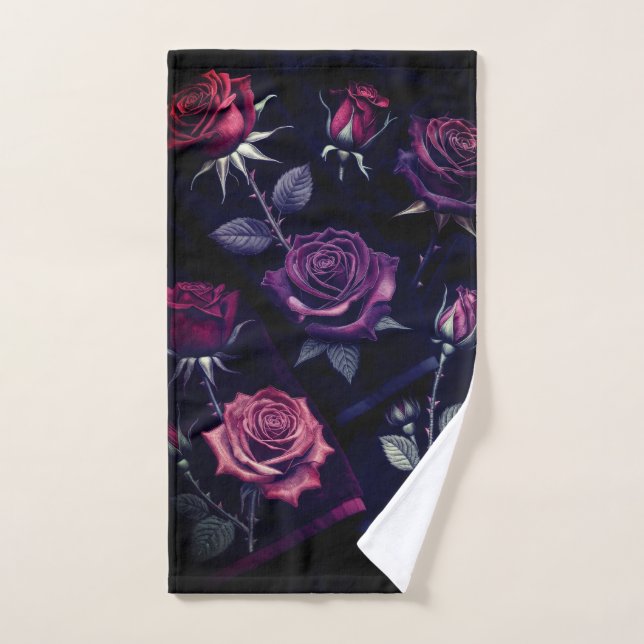 De Mão Toalha Rosas (Toalha de mão)